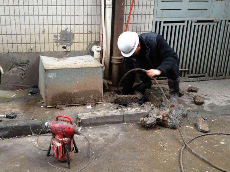 常山疏通下水道-洗菜池疏通